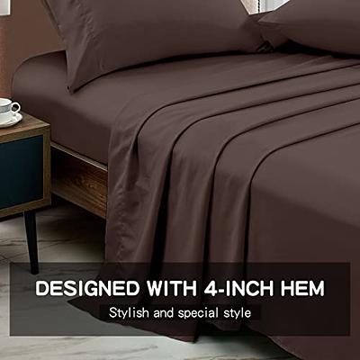 Great Choice Products 2-Pack Fitted Bottom Sheets Twin Xl - Premium 1800  Ultra-Soft Wrinkle Resistant