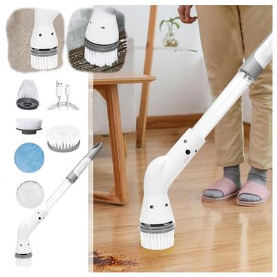 JULY HOME Electric Spin Scrubber with Adjustable Extension Shower