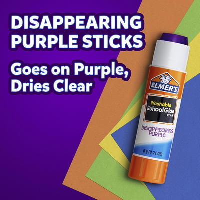 Elmer's Glue Stick - All Purpose Washable Clear Glue Sticks, Pkg of 30