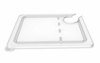 EVERIE Collapsible Hinged Sous Vide Container Lid Compatible w/ Rubbermaid