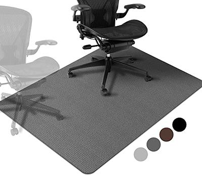 FuturHydro Chair Mat for Hardwood Floor, 30 x 48 Clear Anti-Slip Computer  Desk Chair Floor Mat, Easy Glide, Transparent Mats for Office, Home and