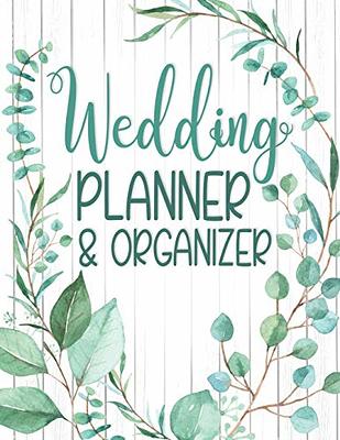 Personalized Wedding Planning Binder, Custom Engagement Gift For Bride,  Organizer & Checklist, Planner