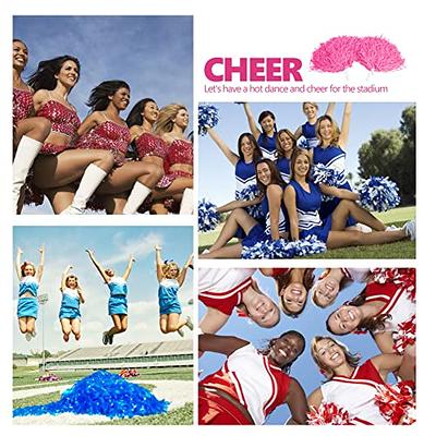 Cheerleader Pom Poms, Cheerleading Pom Pom Non-slip Handle For Stadium For  Holiday Celebration For Sports Meeting 