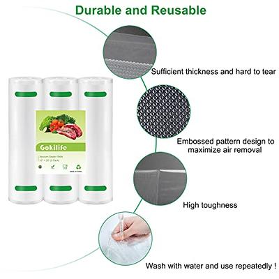 Reusable Vacuum Storage Bags, 3 Pack