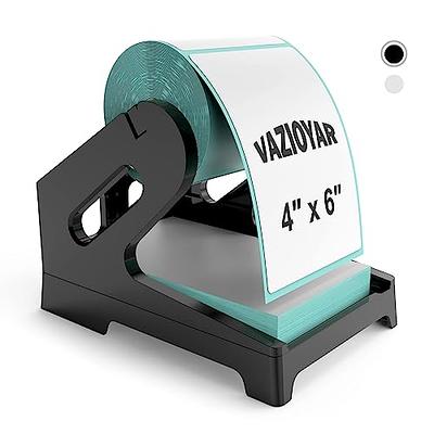 Vazioyar Thermal Label Holder for Rolls and Fan-Fold Labels, Sticker Roll  Holder Work with Desktop Label Printer, Label Stand Shipping Supplies for  Home Office(White) - Yahoo Shopping