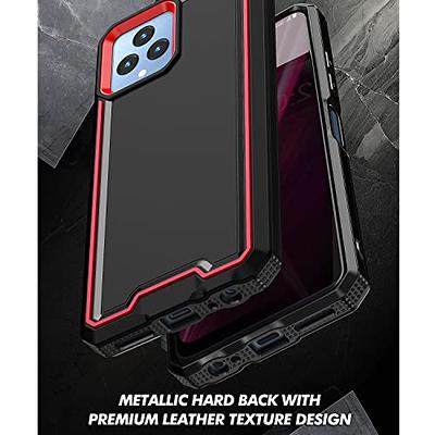 TJS for Samsung Galaxy A54 5G Phone Case, with Tempered Glass Screen  Protector, Dual Layer Shockproof Rugged Hybrid Drop Protector Cover for  Galaxy