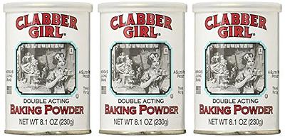 Clabber Girl Double Acting Baking Powder, 8.1 Ounce