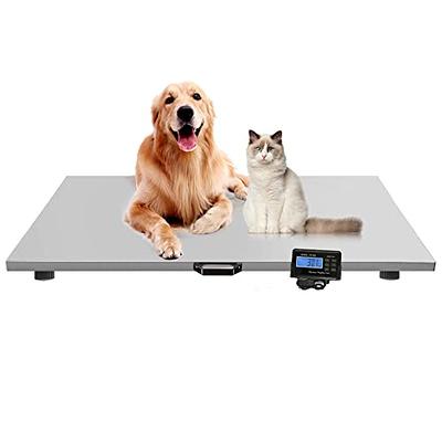 1100LB Pet Weight Heavy Duty Digital Livestock Platform Scale - Yahoo  Shopping