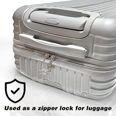 Mizeer 2 Size Zipper Clip Theft Deterrent - Anti Theft Zipper Clips Keep  The Zipper Closed - Zipper Locks for Backpacks, Purses