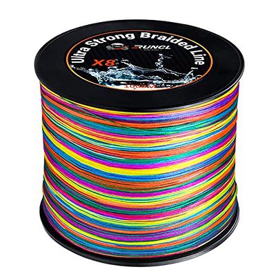 Mounchain Braided Fishing Line 300M, 8 Strands Abrasion Resistant Braided  Lines Super Strong 100% PE Sensitive Fishing Line - Blue 20LB - Yahoo  Shopping