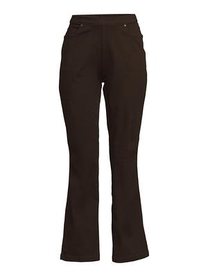 RealSize Women's Stretch Pull On Pants with Pockets 