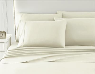 Sweet Home Collection | Fitted Sheet Brushed Microfiber Bottom Sheets with  Built in Sheet Straps, Full, Beige