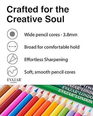 Sketching and Drawing Art Supplies by EVAZAR London, Artists Set