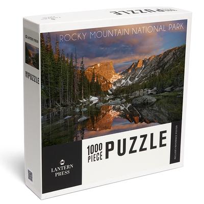 Colorado, Fourteeners, Mountain Range and Names, 1000 piece jigsaw