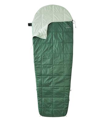 Kids' L.L.Bean Cotton-Blend Camp Sleeping Bag, 40°