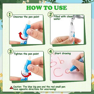 Water Doodle Painting Writing Pen Kids Toy, Water Drawing Mat