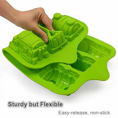 free shipping 1pcs train Cake Pan Bakeware Silicone Mould Mold