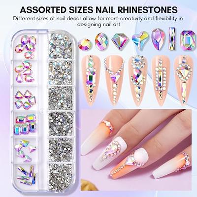 Makartt Nail File 100/180 Grit Nail Files for Acrylic Nails Bundle with Nail  Rhinestone Glue Kit, 15ml Gel Nail Glue with AB Rhinestone Crystals 3D Nail  Art - Yahoo Shopping