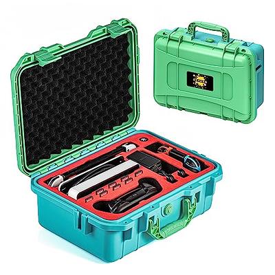 DEVASO Carrying Case for Nintendo Switch Travel Case, Professional Deluxe Waterproof  Case Soft Lining Hard Case for Nintendo Switch OLED Model Console,  Controller and Other Accessories (Green&Blue) - Yahoo Shopping