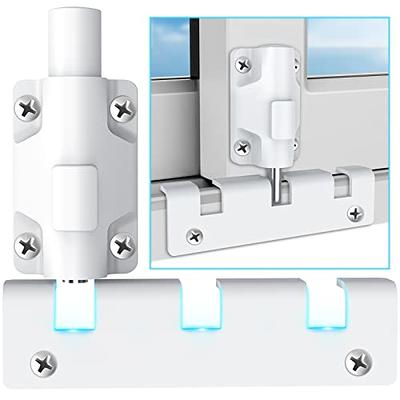 Patio Sliding Door Lock Security - Child Safety Lock for Slide Glass Door,  Child Proof Window Locks