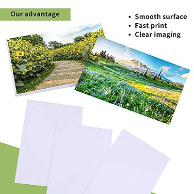 20 Sheets Photo Paper Glossy, 8 * 10 Inch Photo Paper for Printer Picture,  Inkjet Printing Photo Paper 180gsm, Suitable for Flyers, Calendars and