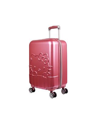 Hello Kitty Pose All Over Print 3 PC Set Hard-Sided Spinner Luggage in in Pink