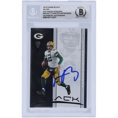 Aaron Rodgers, Fanatics Sign Exclusive Autograph Deal