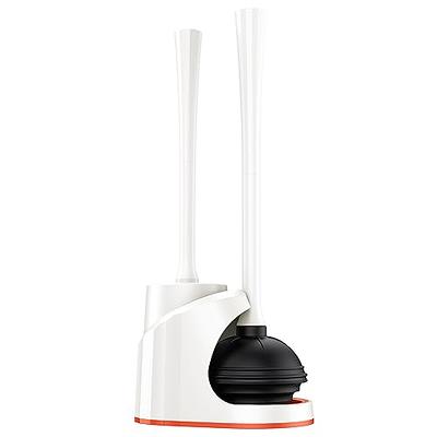 OXO Good Grips Set Toilet Brush & Plunger Combo, White