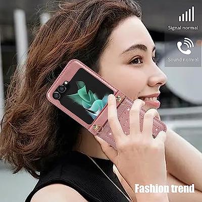 SUANPOT for Galaxy Z Fold 3 5G with RFID Blocking Wallet Case Credit Card Holder