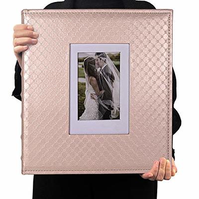 RECUTMS Photo Picture Album 4x6 300 Photos,Small Capacity Premium