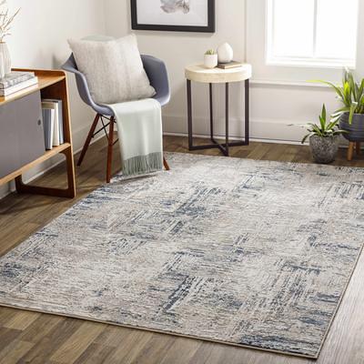 Beverly Rug Diego Solid Gray 20 in. x 48 in. Non-Slip Rubber Back