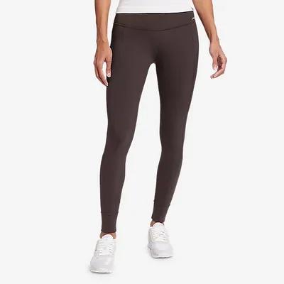 Eddie Bauer Women's Trail Tight Leggings - High Rise, Heather Gray