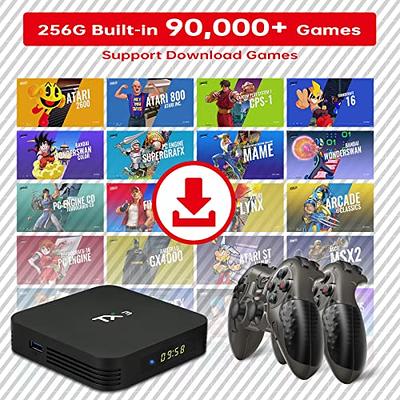 : Retro Game Console with Built in 48,214 Games, S905X4 Chip  Super Console, Video Game Console Preload 77 Emulators, Game System  Compatible with MAME/ATARI/SEGA/PS1/PSP, All in One Emulator Console :  Video Games