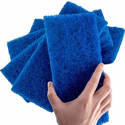 Nylon Cleaning Scrub Pad 12 Pack,Long-Lasting and Reusable Dishwashing  Sponge,All-Purpose Scouring Pads Sponge for Kitchen,Bathroom