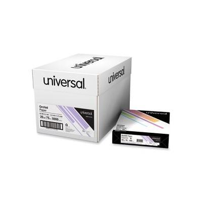Universal Colored Paper, 20Lb, 8-1/2 X 11, Orchid, 500 Sheets/Ream
