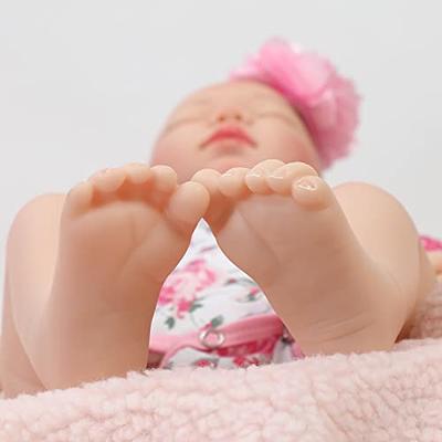 WOOROY Lifelike Reborn Baby Dolls Girl - 22 Inch Sleeping Real Life Newborn  Baby Dolls Realistic Reborn Doll/Babies That Look Real Gift for Kids Age