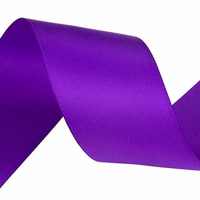 VATIN 1-1/2 Wide Double Faced Polyester Satin Ribbon