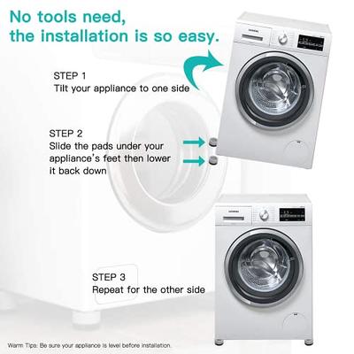 Anti Vibration Pads Shock and Noise Cancelling Washing Machine