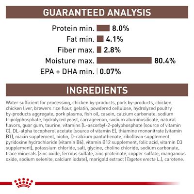 Royal Canin Veterinary Diet Feline And Canine Recovery Rs In Gel Canned Cat  and Dog Food, 5.8 oz