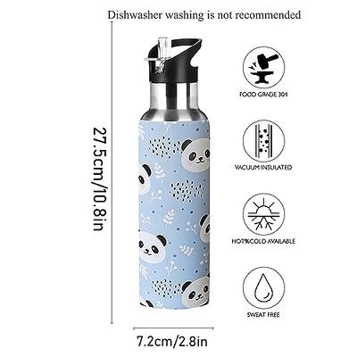  Hydrapeak Mini 20oz Kids Water Bottle with Straw Lid, Stainless  Steel Double Wall Insulated Water Bottle for Kids