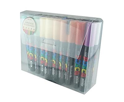 Posca Full Set of 29 Acrylic Paint Pens with Reversible Medium Point Pen  Tips, Posca Pens are Acrylic Paint Markers for Rock Painting, Fabric, Glass