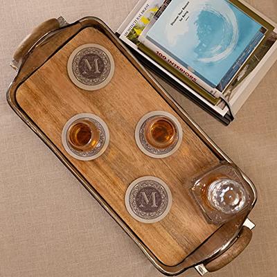 Thirstystone Natural Absorbent Cork Coasters 8-Pack