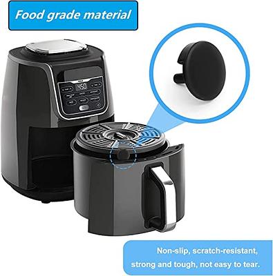  Upgrade Reusable Air Fryer Liners with Raised Silicone, Patented Product, BPA Free Non-Stick Silicone Air Fryer Mats, Air Fryer  Silicone Tray Accessories