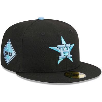 Men's New Era Black Houston Astros Multi-Color Pack 59FIFTY Fitted Hat