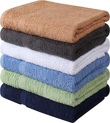 Extra Large Bath Towels 100% Cotton 27X54, 4 Bath Towel Set, Soft Quick  Dry