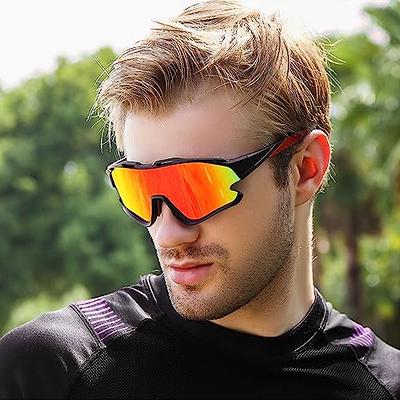 Sunglasses for Men Women, Youth Baseball Sunglasses for Boys Girls, Cool  Sports Sunglasses for Softball Fishing Football Cycling Driving Running,  Golf