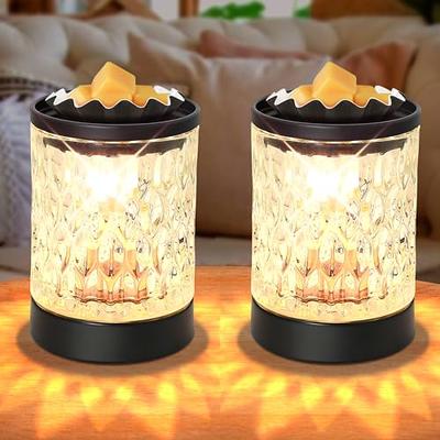 Hituiter Fragrance Wax Melts Warmer with7 colors lighting oil lamp