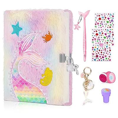 ibasenice 5pcs Notebook Writing Planner Kids Journals for Girls Journal  Diary for Girls Writing Journal Lined Plush Diary Journal Travel Notepad