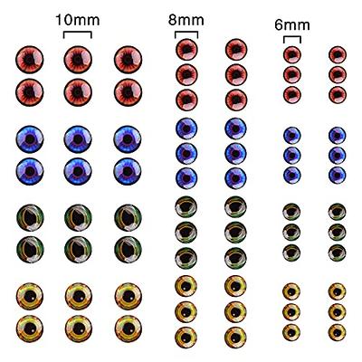 SILANON Fishing Lure Eyes 3D/4D/5D Fish Eyes Realistic Artificial Fly Tying  Eyes for Making Fishing Bait Lures Crafts DIY Materials Tool - Yahoo  Shopping