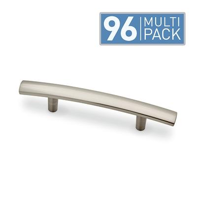 Satin Nickel Arch Bar Drawer Pulls